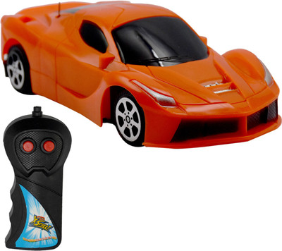 

DealBindaas Remote Control Two Way Car | Backward And Forward Direction | 19 Cms Length | Kids Best Gift | Orange Colour | Battery Operated(Orange)