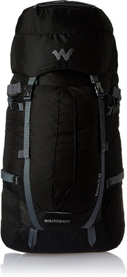 Wiki by Wildcraft Savan D Plus Black Rucksack - 45 L(Black)