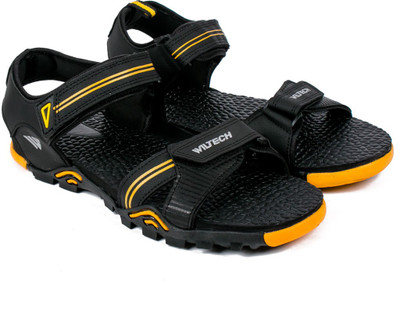 

Asian Men Black Yellow Sandals