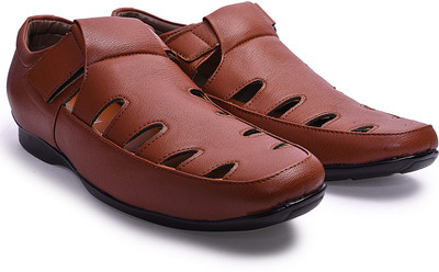

Andrew Scott Men Tan Sandals