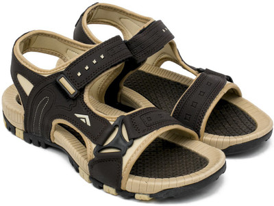 

WILTECH Men Brown Beige Sports Sandals