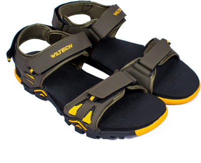 

WILTECH Men Yellow Sandals