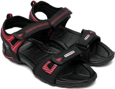 

WILTECH Men Black Red Sandals