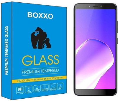 Boxxo Tempered Glass Guard for Infinix Hot 6 Pro(Pack of 1)
