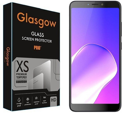 Glasgow Tempered Glass Guard for Infinix Hot 6 Pro(Pack of 1)