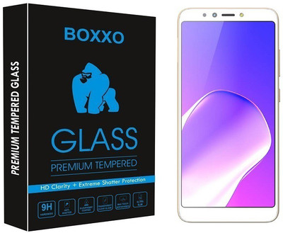 Boxxo Tempered Glass Guard for Infinix Hot 6 Pro(Pack of 1)