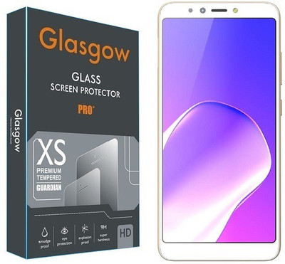 Glasgow Tempered Glass Guard for Infinix Hot 6 Pro(Pack of 1)