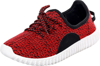 

AZOTIC Walking Shoes For Men(Black, Red, Multicolor