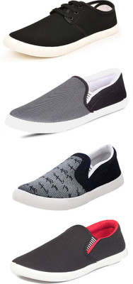 

Trenqs Sneakers For Men(Multicolor, Black