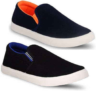 

GENIAL Loafers For Men(Black, Multicolor