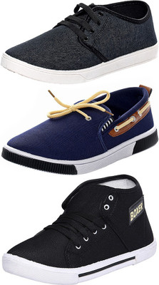 

Azotic Casuals For Men(Multicolor, Black