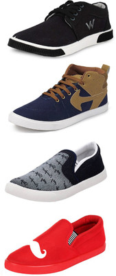 

Trenqs Sneakers For Men(Multicolor, Black