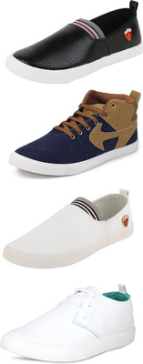 

Trenqs Loafers For Men(Multicolor, Black