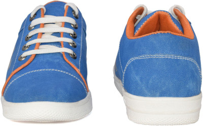 

Blue Pop Men's Blue Synthetic Leather Sneaker Casual Shoes Sneakers For Men(Blue