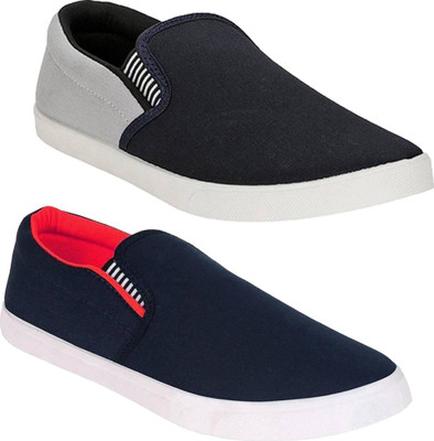 

Aircum Combo Fitman Grey & Red Casuals For Men(Multicolor