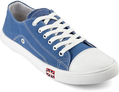 

Cyro Men's Blue Smart Canvas Casual Shoes Canvas Shoes For Men(Blue, White
