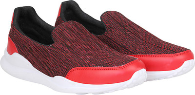 

Knight Ace Slip On Sneakers For Men(Red