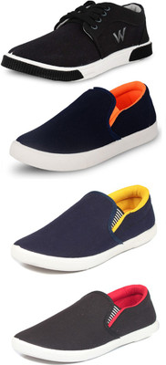 

Trenqs Sneakers For Men(Multicolor, Black
