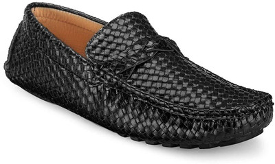 

ALTERATE ALTERATE MEN'S Black Loafers Loafers For Men(Black