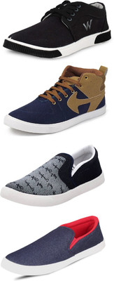

Trenqs Sneakers For Men(Multicolor, Black