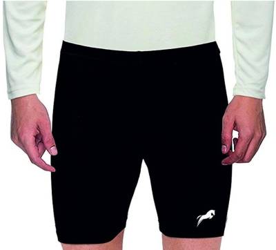 Black & White Just Strong Track Shorts