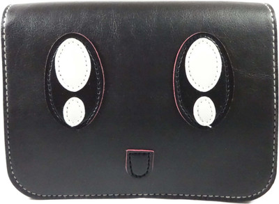 

SB Women Casual Black PU Sling Bag