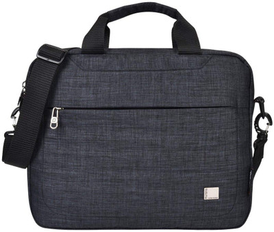 

Murano Men & Women Casual Black Polyester Messenger Bag