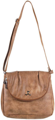 

Mochi Women Casual, Formal Beige Rexine Sling Bag