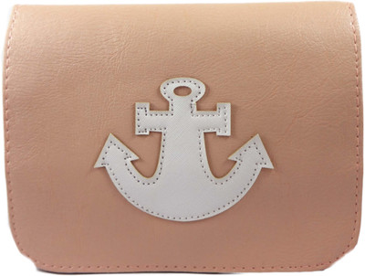 

SB Women Casual Pink PU Sling Bag