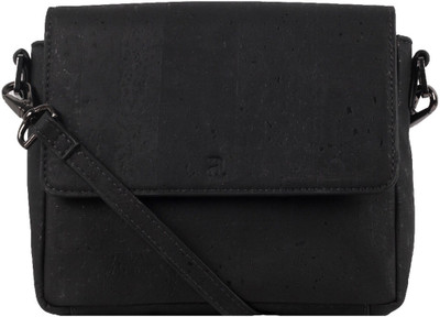 

Arture Women Evening/Party, Formal Black Leatherette Sling Bag