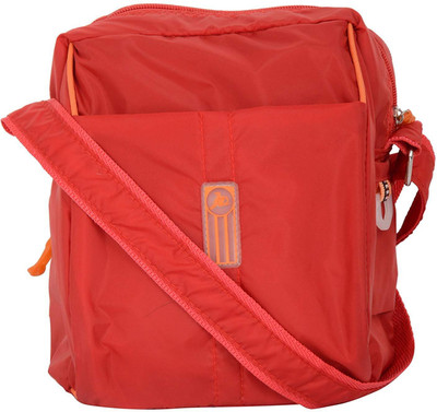 

Pet Needs Men & Women Casual, Sports Red Polyester Sling Bag
