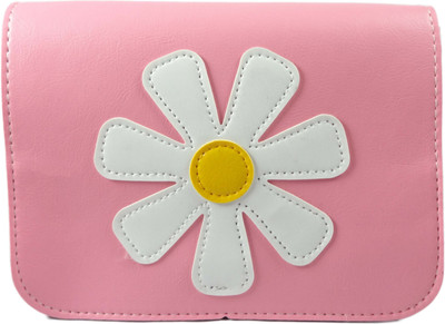 

SB Women Casual Pink PU Sling Bag