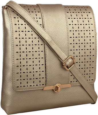 

LI LEANE Sling Bag(Gold, Grey)