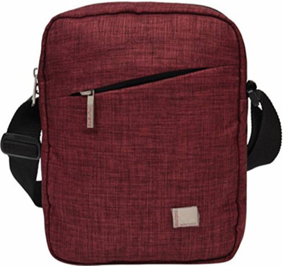 

Murano Men & Women Casual Maroon Polyester Sling Bag