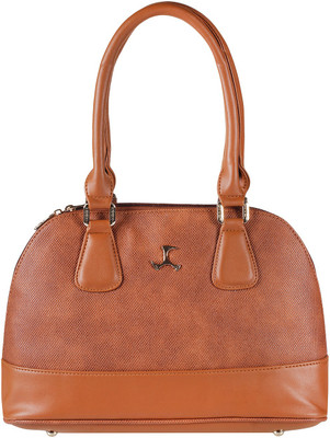 

Mochi Women Casual Tan Rexine Hand-held Bag