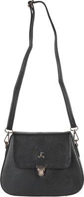 

Mochi Women Formal Black Rexine Sling Bag