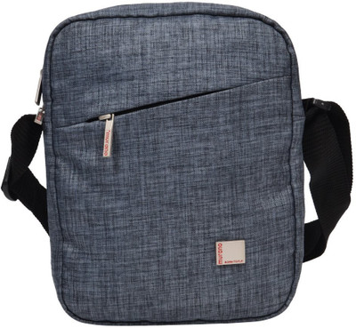

Murano Men & Women Casual Grey Polyester Sling Bag
