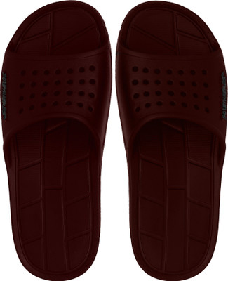

Sole Threads Men Maroon Grey APOLLO Slides, Maroongrey