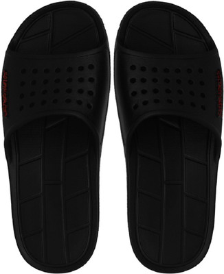 

Sole Threads Men Black Maroon APOLLO Slides, Blackmaroon