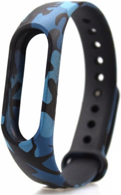 

invella band 2 Army Blue Smart Band Strap(Blue), Blue black