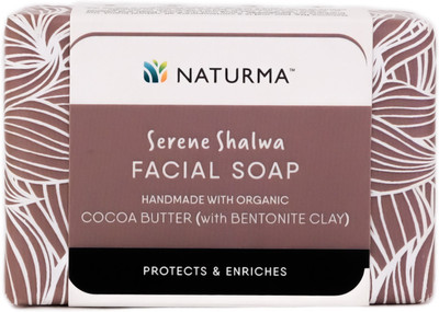 

Naturma Serene Shalwa Face Handmade Soap Organic Cocoa Butter (With Bentonite Clay)(125 g)