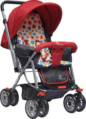 

R for Rabbit STLPRD2 Stroller(Multi, Red)