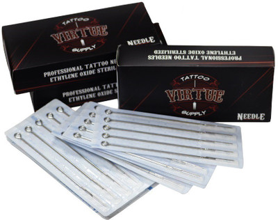 Virtue 1207RS Disposable Round Shader Tattoo Needles(Pack of 50)