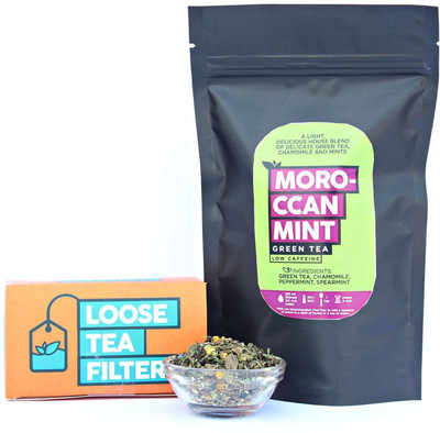 

The Tea Trove Moroccan Mint Tea to Boost Immunity & Balance BP Herbs Herbal Tea(50 g, Pouch)