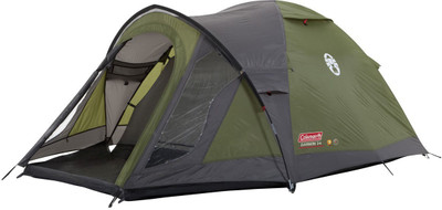 

Coleman Darwin 3+ Tent - For Camping tent, Outdoor tent, 3 person tent, family tent(Grey), Khaki / gray