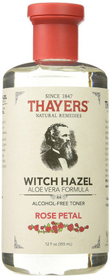 

Thayers Alcohol-free Rose Petal Witch Hazel with Aloe Vera, 12 oz(355 ml)