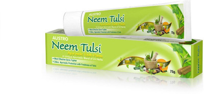 Austro Neem Tulsi Toothpaste 75 gm PACK OF 2 (2*75GM) Toothpaste(75 g, Pack of 2)