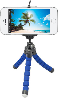 

LIFEMUSIC Universal Flexible Octopus Style Tripod for Mobile Phone, Camera, DSLR, Smartphones with Universal Mobile Monopod Mount Adapter & Long Screw Mobile Holder Tripod(Multicolor, Supports Up to 300 g)