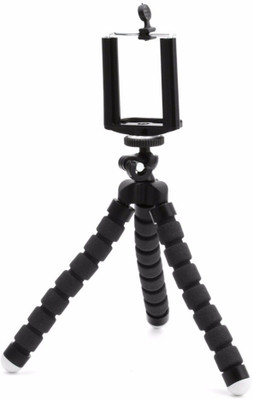 

LIFEMUSIC Stand Octopus Tripod Mount ForSupport All Kinds of Mobile Phone Tripod(Multicolor, Supports Up to 500 g)