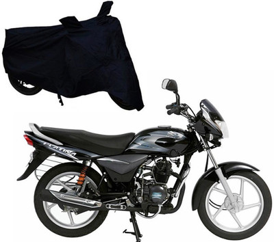 ABS AUTO TREND Two Wheeler Cover for Bajaj(Platina, Black)